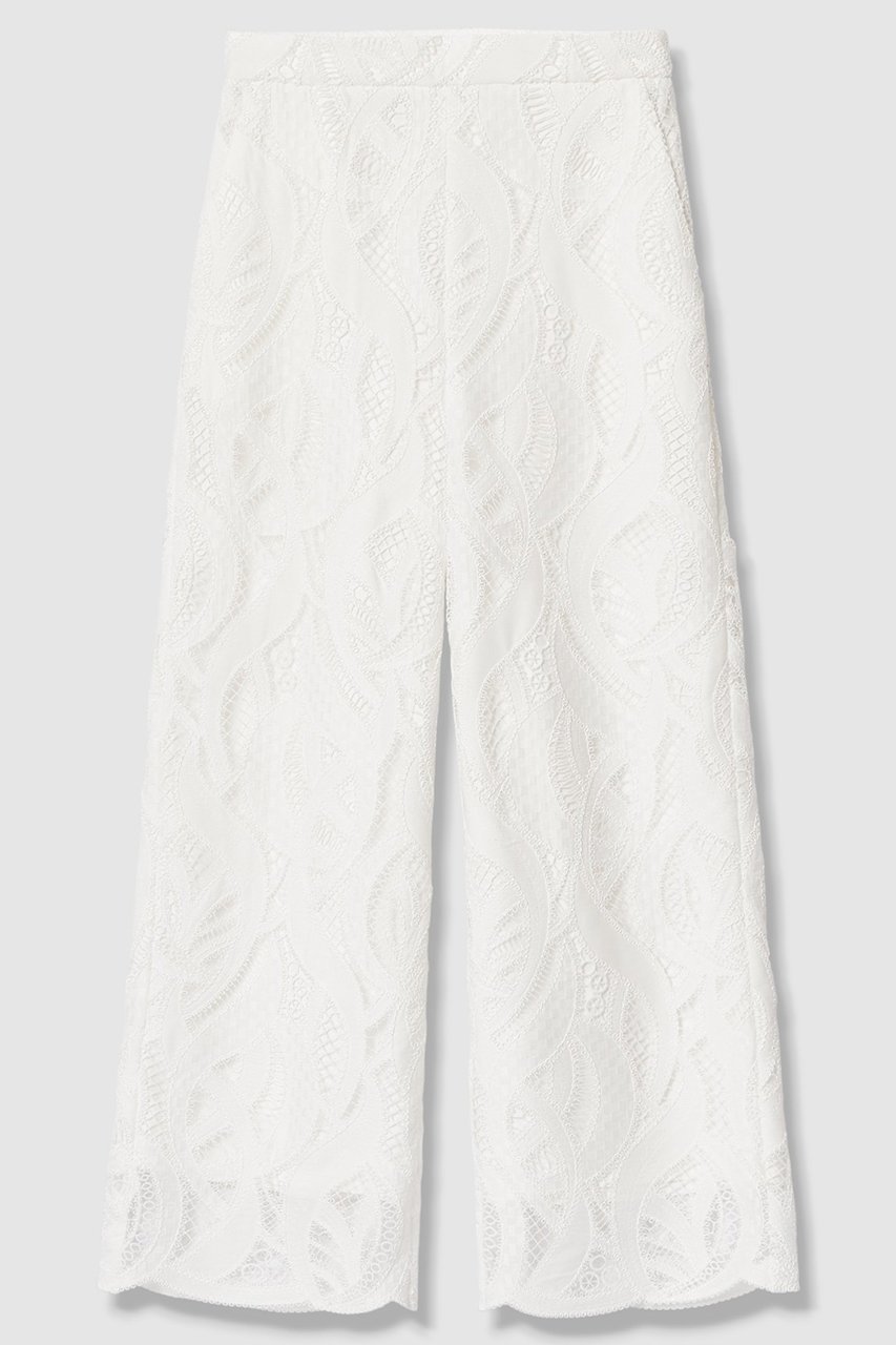 【アナイ/ANAYI】の【セットアップ対象商品】リーフコード刺繍ワイドパンツ 人気、トレンドファッション・服の通販 founy(ファニー) 　ファッション　Fashion　レディースファッション　Fashion for Women　セットアップ　Matching Sets　レディースパンツ・ボトムス　Pants & Trousers / Bottoms　パンツ　Pants & Trousers　2026年　2026　エンブロイダリー　Embroidery Design　ジャケット　Jacket, Outerwear　セットアップ　Set-Up, Coordinated Outfit　モチーフ　Motif, Design Theme　リーフ　Leaf, Botanical Leaf　ワイド　Wide, Wide Fit　エレガント 上品　Elegant　夏　Summer　春　Spring　S/S・春夏　SS, Spring/Summer, Warm Season　 other-1|ID: prp329100004852195 ipo3291000000035620682