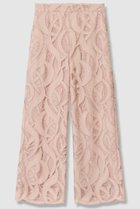 【アナイ/ANAYI】の【セットアップ対象商品】リーフコード刺繍ワイドパンツ ピンク|ID: prp329100004852195 ipo3291000000036952670