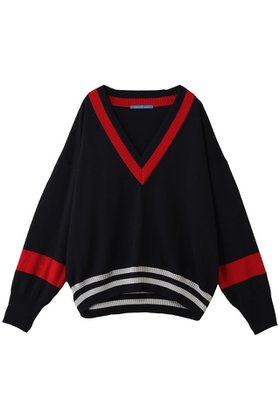 【プルミエ アロンディスモン/1er Arrondissement】の【tricot de papa】ウールVネックニットプルオーバー 人気、トレンドファッション・服の通販 founy(ファニー) ファッション Fashion レディースファッション Fashion for Women トップス・カットソー Cut & Sew Tops ニット Knit Tops & Sweaters カジュアルプルオーバー・ニットトップス Pullovers & Knit Tops / Casual Pullovers Vネックトップス V-Neck Tops / V-Cut Neckline Shirts 2026年 2026 スポーティ Sporty, Casual Athletic トレンド Trend, Trending Now 夏 Summer 春 Spring S/S・春夏 SS, Spring/Summer, Warm Season |ID:prp329100004852197