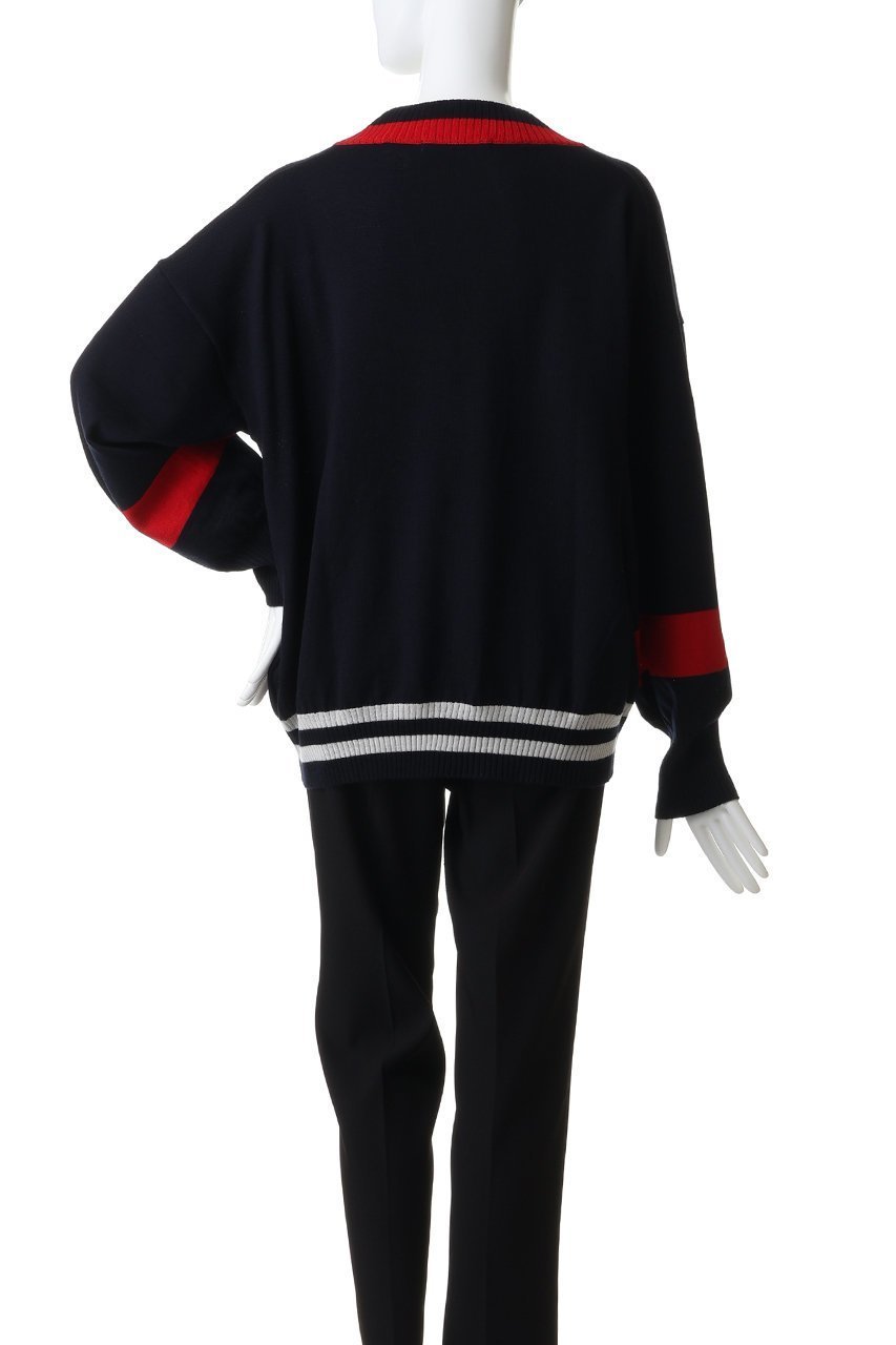 【プルミエ アロンディスモン/1er Arrondissement】の【tricot de papa】ウールVネックニットプルオーバー 大人の最旬トレンドファッション＆コーディネート founy(ファウニー) 　ファッション　Fashion　レディースファッション　Fashion for Women　トップス・カットソー　Cut & Sew Tops　ニット　Knit Tops & Sweaters　カジュアルプルオーバー・ニットトップス　Pullovers & Knit Tops / Casual Pullovers　Vネックトップス　V-Neck Tops / V-Cut Neckline Shirts　スポーティ　Sporty, Casual Athletic　トレンド　Trend, Trending Now　other-4|ID: prp329100004852197 ipo3291000000036887214