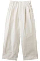 【プルミエ アロンディスモン/1er Arrondissement】のダッククロスカーブパンツ 人気、トレンドファッション・服の通販 founy(ファニー) ファッション Fashion レディースファッション Fashion for Women パンツ Pants & Trousers 2026年 2026 おすすめ Recommended / Our Picks コンパクト Compact, Small Size バランス Balance, Style Balance フロント Front, Front Design 夏 Summer 春 Spring S/S・春夏 SS, Spring/Summer, Warm Season thumbnail オフホワイト|ID: prp329100004852198 ipo3291000000036143859