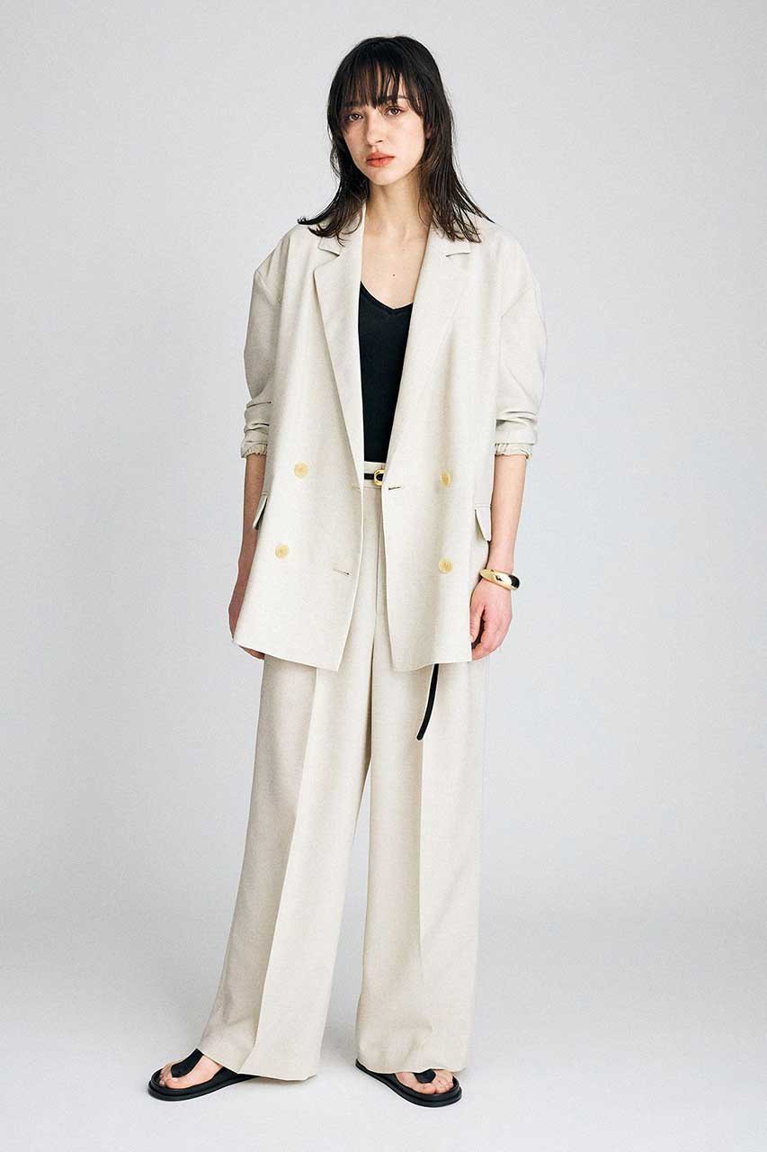 【ブリル/BRILL】のスラブオックスタックパンツ 人気、トレンドファッション・服の通販 founy(ファニー) 　ファッション　Fashion　レディースファッション　Fashion for Women　パンツ　Pants & Trousers　オックス　Oxford Fabric　人気　Popular, Best Seller　再入荷　Restock / Back in Stock　other-7|ID: prp329100004852205 ipo3291000000036686153