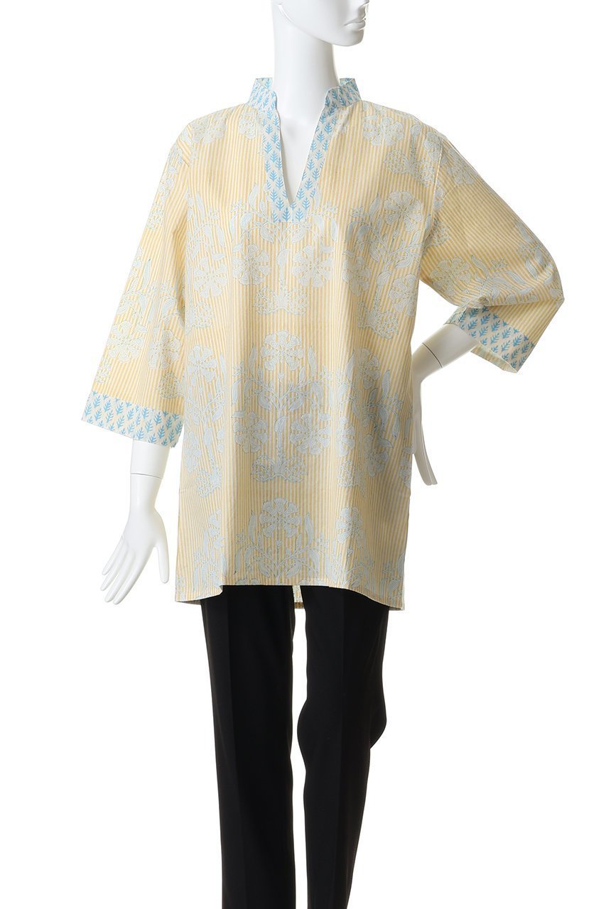 【エスゼット ブロックプリント/SZ Blockprints】のSHORT DOUCE DRESS VINE チュニック 人気、トレンドファッション・服の通販 founy(ファニー) 　ファッション　Fashion　レディースファッション　Fashion for Women　ワンピース　Dresses　フォーマル・パーティードレス・結婚式用ドレス　Elegant & Casual Dresses　チュニック　Tunic Tops & Dresses　2026年　2026　チュニック　Tunic, Long Top　プリント　Print, Printed Pattern　リゾート　Resort, Vacation Style　再入荷　Restock / Back in Stock　夏　Summer　春　Spring　S/S・春夏　SS, Spring/Summer, Warm Season　other-2|ID: prp329100004852207 ipo3291000000035876337