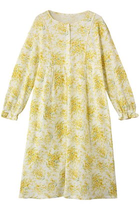 【キッドブルー/KID BLUE】の26ワッフルミモザワンピース 人気、トレンドファッション・服の通販 founy(ファニー) ファッション Fashion レディースファッション Fashion for Women ワンピース Dresses ギャザー Gathered, Ruffled スリーブ Sleeve, Long Sleeve / Short Sleeve パジャマ Pajamas, Sleepwear フェミニン Feminine, Girly フリル Frill, Ruffle リラックス Relax, Relaxed Fit ロング Long, Long-Length ワッフル Waffle, Waffle Knit |ID:prp329100004852244