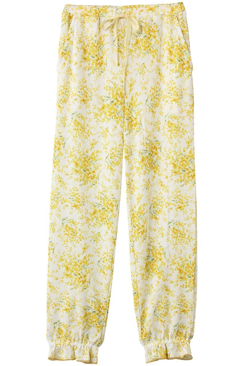 【キッドブルー/KID BLUE】の26ワッフルミモザボトム 人気、トレンドファッション・服の通販 founy(ファニー) 　ファッション　Fashion　レディースファッション　Fashion for Women　おすすめ　Recommended / Our Picks　セットアップ　Set-Up, Coordinated Outfit　パジャマ　Pajamas, Sleepwear　フェミニン　Feminine, Girly　ラッフル　Ruffle, Frill　ロング　Long, Long-Length　ワッフル　Waffle, Waffle Knit　新作・新入荷　New Arrivals / New In　 other-1|ID: prp329100004852246 ipo3291000000035622226