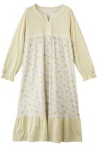 【キッドブルー/KID BLUE】の26ブリティッシュブーケNナイティ 人気、トレンドファッション・服の通販 founy(ファニー) ファッション Fashion レディースファッション Fashion for Women ワンピース Dresses エレガント 上品 Elegant ギャザー Gathered, Ruffled スリーブ Sleeve, Long Sleeve / Short Sleeve パジャマ Pajamas, Sleepwear フェミニン Feminine, Girly フレア Flare, Flared ロング Long, Long-Length 新作・新入荷 New Arrivals / New In 旅行 Travel thumbnail イエロー|ID: prp329100004852251 ipo3291000000035622265