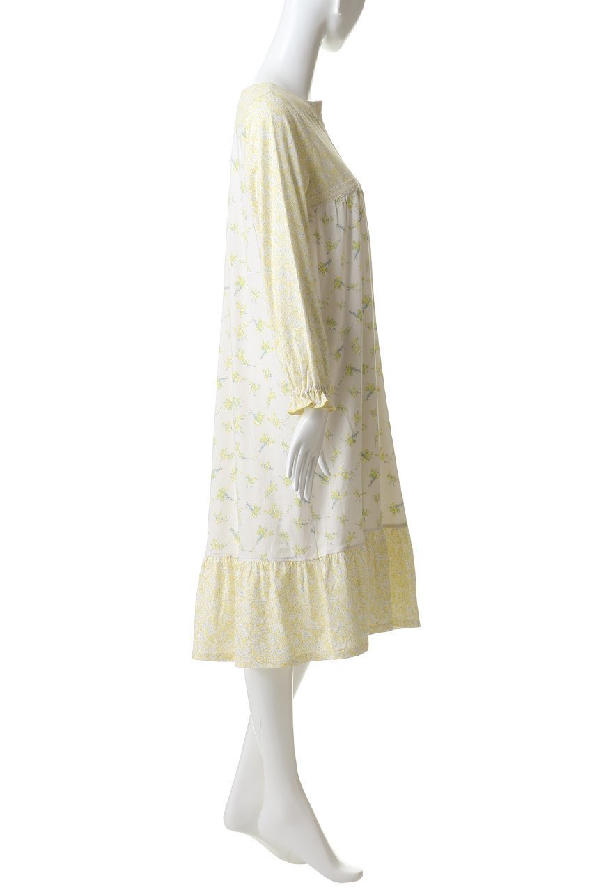 【キッドブルー/KID BLUE】の26ブリティッシュブーケNナイティ 人気、トレンドファッション・服の通販 founy(ファニー) 　ファッション　Fashion　レディースファッション　Fashion for Women　ワンピース　Dresses　エレガント 上品　Elegant　ギャザー　Gathered, Ruffled　スリーブ　Sleeve, Long Sleeve / Short Sleeve　パジャマ　Pajamas, Sleepwear　フェミニン　Feminine, Girly　フレア　Flare, Flared　ロング　Long, Long-Length　新作・新入荷　New Arrivals / New In　旅行　Travel　other-3|ID: prp329100004852251 ipo3291000000035622269