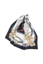 【アンクレイヴ/uncrave】のチェーン シルクスカーフ ネイビー|ID: prp329100004852253 ipo3291000000035622303