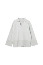 【アンクレイヴ/uncrave】のスウェットライクニット スキッパートップス TOPグレー|ID: prp329100004852256 ipo3291000000035622338