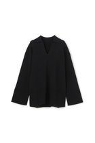 【アンクレイヴ/uncrave】のスウェットライクニット スキッパートップス ブラック|ID: prp329100004852256 ipo3291000000035622340