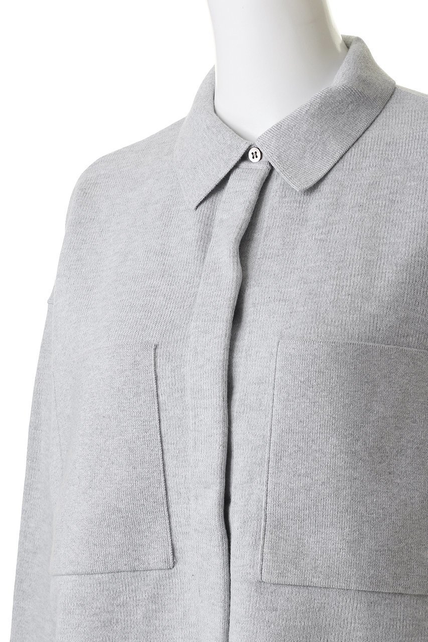 【アンクレイヴ/uncrave】のスウェットライクニット CPOシャツ 人気、トレンドファッション・服の通販 founy(ファニー) ファッション Fashion レディースファッション Fashion for Women トップス・カットソー Cut & Sew Tops ニット Knit Tops & Sweaters シャツ・ブラウス・オフィスカジュアル Elegant Blouses & Button-Ups レディースパーカー・カジュアルフーディー Casual Hoodies & Sweatshirts スウェット・クルーネックトップス Sweatshirts & Crewnecks / Relaxed Fit Sweat Tops 2026年 2026 ユニセックス Unisex, Genderless カットオフ Cut-Off Design スリーブ Sleeve, Long Sleeve / Short Sleeve ロング Long, Long-Length 夏 Summer 春 Spring S/S・春夏 SS, Spring/Summer, Warm Season other-7|ID: prp329100004852258 ipo3291000000035878946