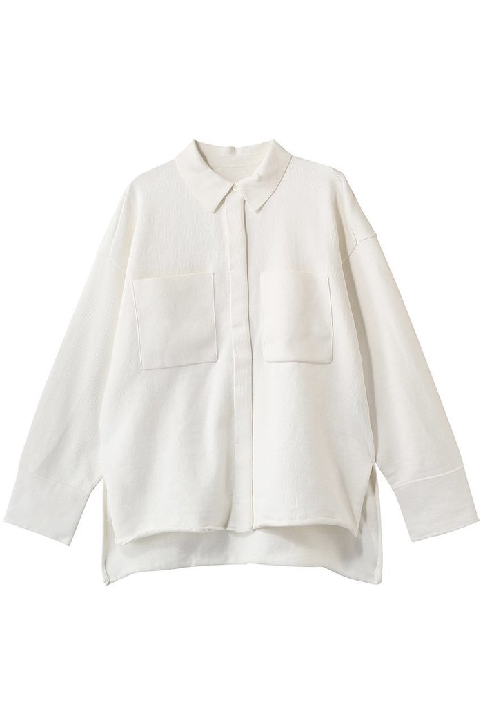 【アンクレイヴ/uncrave】のスウェットライクニット CPOシャツ インテリア・キッズ・メンズ・レディースファッション・服の通販 founy(ファニー) https://founy.com/ ファッション Fashion レディースファッション Fashion for Women トップス・カットソー Cut & Sew Tops ニット Knit Tops & Sweaters シャツ・ブラウス・オフィスカジュアル Elegant Blouses & Button-Ups レディースパーカー・カジュアルフーディー Casual Hoodies & Sweatshirts スウェット・クルーネックトップス Sweatshirts & Crewnecks / Relaxed Fit Sweat Tops ユニセックス Unisex, Genderless カットオフ Cut-Off Design スリーブ Sleeve, Long Sleeve / Short Sleeve ロング Long, Long-Length |ID: prp329100004852258 ipo3291000000036693603