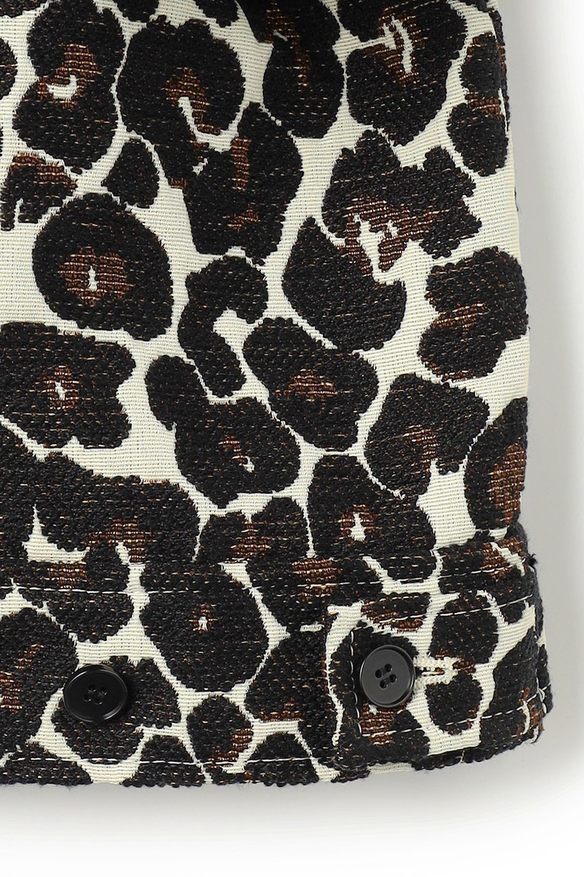 【アンクレイヴ/uncrave】の【2/12 12:00販売開始】レオパードジャガード ブルゾン 人気、トレンドファッション・服の通販 founy(ファニー) 　ファッション　Fashion　レディースファッション　Fashion for Women　アウター　Coat / Outerwear Collection　レディースジャケット・軽アウター　Jackets　ブルゾンジャケット・スポーティアウター　Blouson Jackets　2026年　2026　アクリル　Acrylic Material　ショート　Short, Short Length　ジャカード／ジャガード　Jacquard, Woven Pattern　ジャケット　Jacket, Outerwear　ダメージ　Distressed, Destroyed　バランス　Balance, Style Balance　ブルゾン　Blouson, Bomber Jacket　レオパード　Leopard, Animal Print　夏　Summer　春　Spring　S/S・春夏　SS, Spring/Summer, Warm Season　other-5|ID: prp329100004852261 ipo3291000000035622405