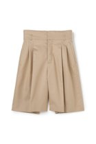 【アンクレイヴ/uncrave】のチノギャバジン ショートトラウザー ベージュ|ID: prp329100004852263 ipo3291000000035622415