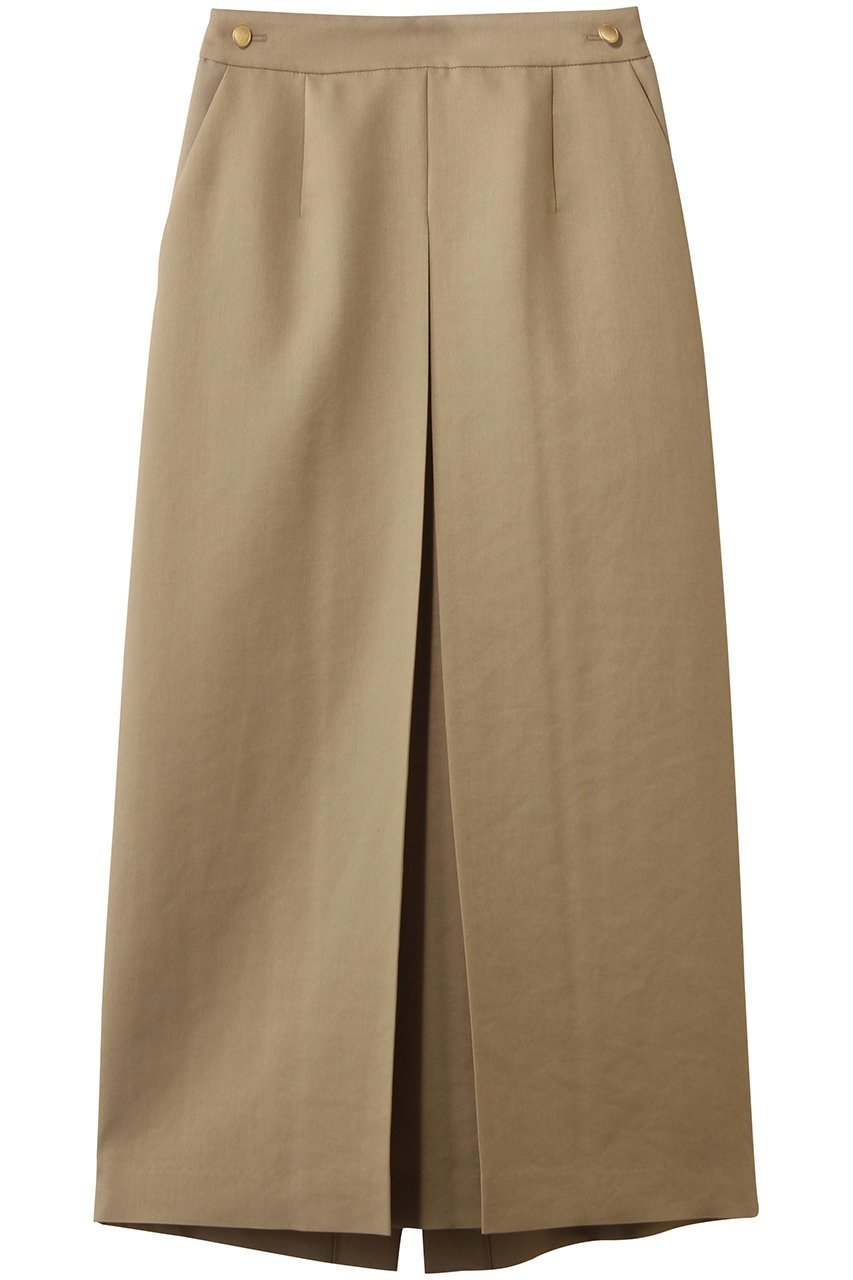 【アルアバイル/allureville】のボックスプリーツペンシルスカート インテリア・キッズ・メンズ・レディースファッション・服の通販 founy(ファニー) 　ファッション　Fashion　レディースファッション　Fashion for Women　スカート　Skirts　ロングスカート　Long Skirts / Maxi & Midi Skirts　オケージョン　Occasion Wear　シンプル　Simple, Minimal　ジャケット　Jacket, Outerwear　フロント　Front, Front Design　ペンシル　Pencil, Pencil Skirt　ボックス　Boxy, Box Shape　ロング　Long, Long-Length　ビジネス 仕事 通勤　Business / Work / Commuting　ベージュ|ID: prp329100004852710 ipo3291000000036052231