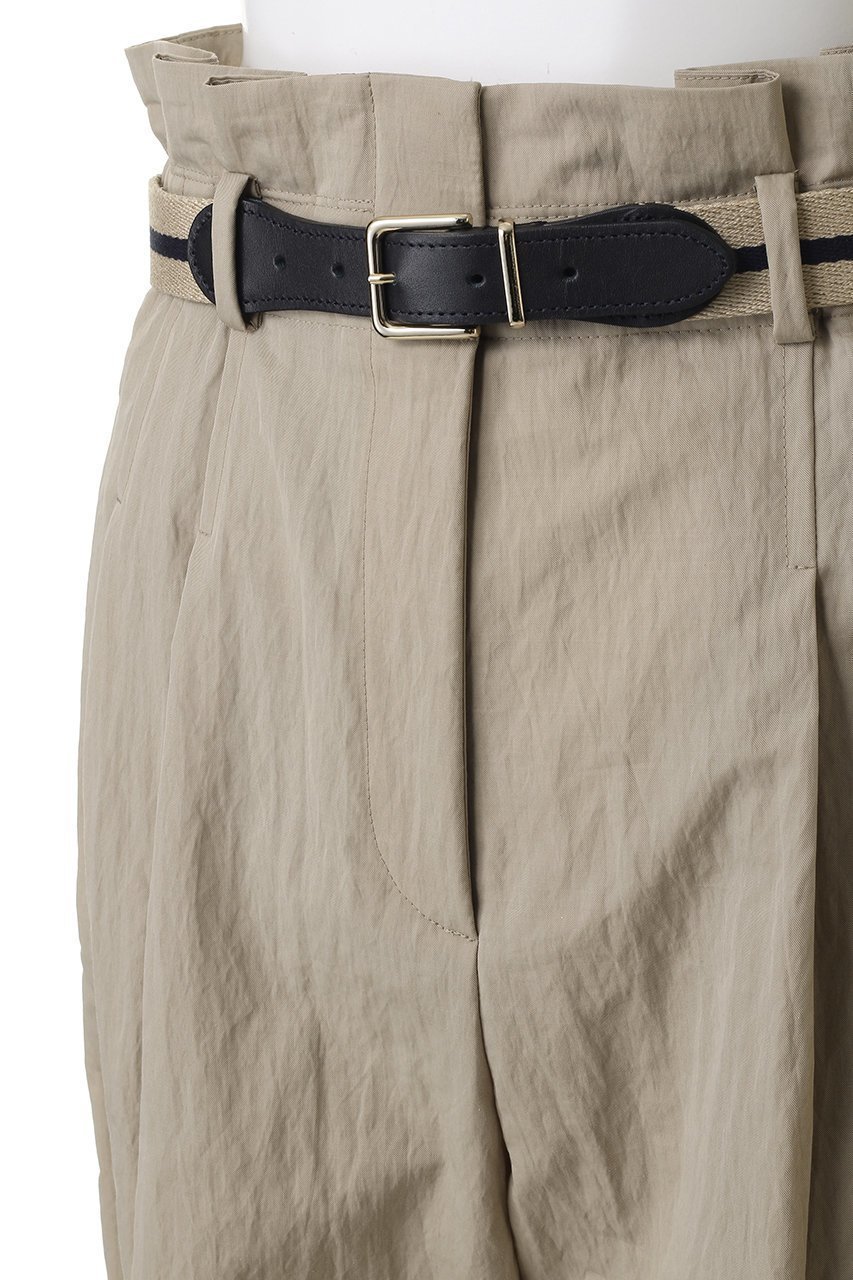 【エブール/ebure】のライトシュリンクコットン ベルト付イージーワイドパンツ 人気、トレンドファッション・服の通販 founy(ファニー) 　ファッション　Fashion　レディースファッション　Fashion for Women　パンツ　Pants & Trousers　ベルト&ウエストマーク　Belts & Waist Accessories　アイビー　Ivy Pattern　クラシカル　Classical, Vintage-Inspired　ツイル　Twist, Twisted Detail　パッチ　Patch, Appliqué　ポケット　Pocket, Pocket Detail　メンズ　Men's, Menswear　ワイド　Wide, Wide Fit　ワッシャー　Washer, Crinkled Finish　エレガント 上品　Elegant　other-5|ID: prp329100004852712 ipo3291000000036209439