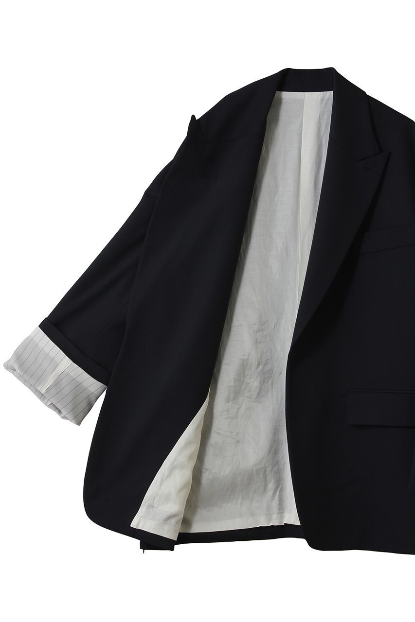 【デパリエ/DEPAREILLE】のウールナイロンギャバジンジャケット 人気、トレンドファッション・服の通販 founy(ファニー) 　ファッション　Fashion　レディースファッション　Fashion for Women　アウター　Coat / Outerwear Collection　レディースジャケット・軽アウター　Jackets　2026年　2026　ジャケット　Jacket, Outerwear　スラックス　Slacks, Dress Pants　スリット　Slit, Slit Detail　デニム　Denim, Jeans Material　トレンド　Trend, Trending Now　リュクス　Luxury, Elegant, High-End, Chic　リラックス　Relax, Relaxed Fit　ロング　Long, Long-Length　夏　Summer　春　Spring　S/S・春夏　SS, Spring/Summer, Warm Season　other-6|ID: prp329100004852714 ipo3291000000035638529