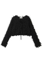 【ルール ロジェット/leur logette】のストレッチチュールカーディガン 人気、トレンドファッション・服の通販 founy(ファニー) ファッション Fashion レディースファッション Fashion for Women トップス・カットソー Cut & Sew Tops カーディガン・羽織り Layered Style Cardigans シャツ・ブラウス・オフィスカジュアル Elegant Blouses & Button-Ups ロングTシャツ・Tシャツ Longline T-Shirts & Tees カットソー・ベーシックTシャツ Cut-and-Sewn Tops / Stretch Tees & Basics 2026年 2026 カーディガン Cardigan, Knitwear ストレッチ Stretch, Stretchy Fabric チュール Tulip, Tulip Motif フロント Front, Front Design リボン Ribbon, Bow 夏 Summer 春 Spring S/S・春夏 SS, Spring/Summer, Warm Season thumbnail ブラック|ID: prp329100004852715 ipo3291000000035638548