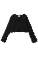 【ルール ロジェット/leur logette】のストレッチチュールカーディガン 人気、トレンドファッション・服の通販 founy(ファニー) ファッション Fashion レディースファッション Fashion for Women トップス・カットソー Cut & Sew Tops カーディガン・羽織り Layered Style Cardigans シャツ・ブラウス・オフィスカジュアル Elegant Blouses & Button-Ups ロングTシャツ・Tシャツ Longline T-Shirts & Tees カットソー・ベーシックTシャツ Cut-and-Sewn Tops / Stretch Tees & Basics カーディガン Cardigan, Knitwear ストレッチ Stretch, Stretchy Fabric チュール Tulip, Tulip Motif フロント Front, Front Design リボン Ribbon, Bow 再入荷 Restock / Back in Stock |ID:prp329100004852715