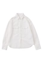 【ザ ストア バイ シー/THE STORE by C】の【COCUCA】デニムシャツ ホワイト|ID: prp329100004852720 ipo3291000000036209472