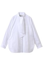 【デパリエ/DEPAREILLE】のピンストライプボウシャツ 人気、トレンドファッション・服の通販 founy(ファニー) ファッション Fashion レディースファッション Fashion for Women トップス・カットソー Cut & Sew Tops シャツ・ブラウス・オフィスカジュアル Elegant Blouses & Button-Ups 2026年 2026 オケージョン Occasion Wear ジャケット Jacket, Outerwear スリット Slit, Slit Detail スリーブ Sleeve, Long Sleeve / Short Sleeve ロング Long, Long-Length エレガント 上品 Elegant 夏 Summer 春 Spring S/S・春夏 SS, Spring/Summer, Warm Season ビジネス 仕事 通勤 Business / Work / Commuting thumbnail ホワイト|ID: prp329100004852728 ipo3291000000035638670