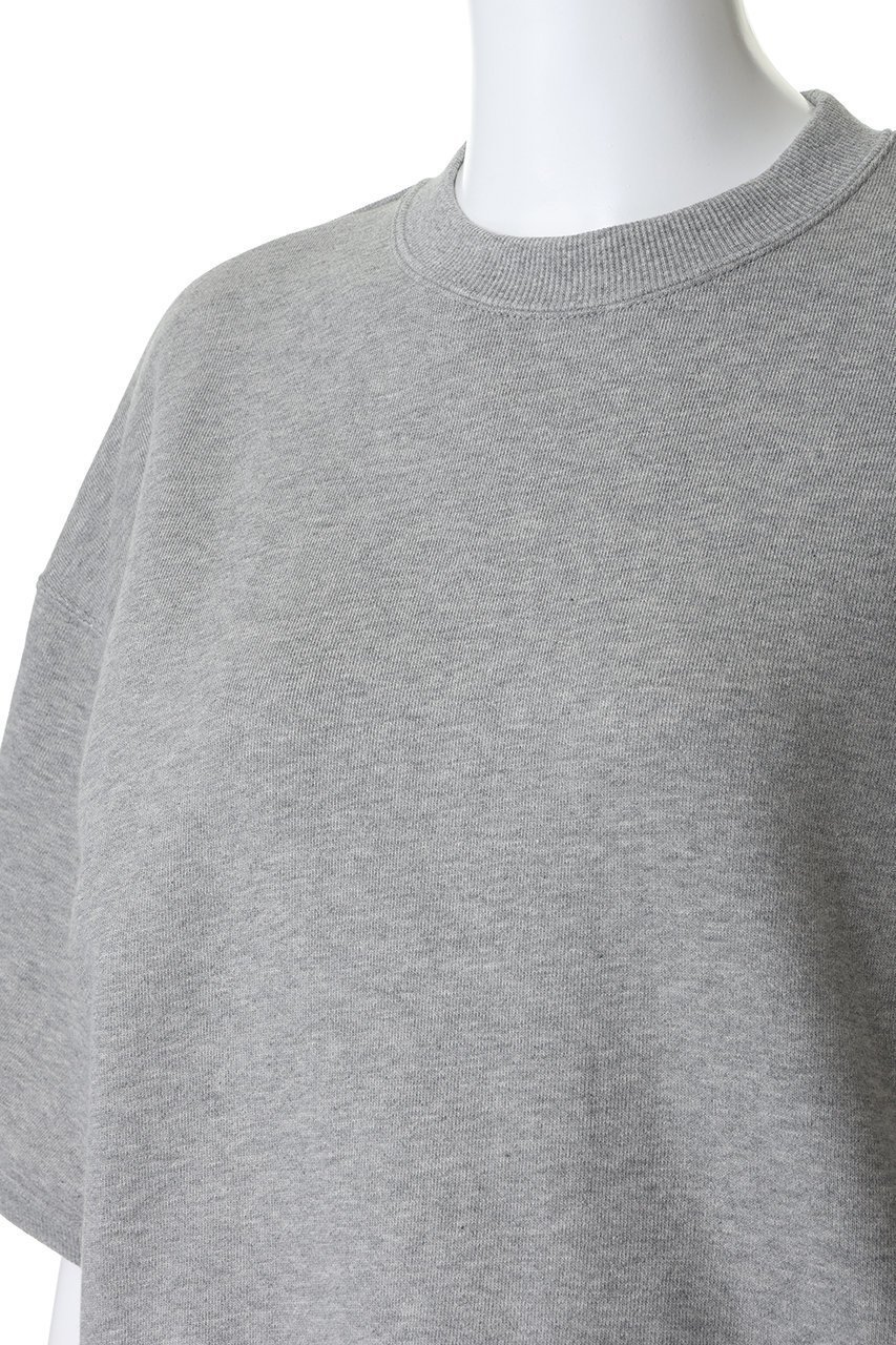 【スローン/SLOANE】のコットン裏毛 半袖ショート丈スウェット 人気、トレンドファッション・服の通販 founy(ファニー) 　ファッション　Fashion　レディースファッション　Fashion for Women　トップス・カットソー　Cut & Sew Tops　シャツ・ブラウス・オフィスカジュアル　Elegant Blouses & Button-Ups　レディースパーカー・カジュアルフーディー　Casual Hoodies & Sweatshirts　ロングTシャツ・Tシャツ　Longline T-Shirts & Tees　スウェット・クルーネックトップス　Sweatshirts & Crewnecks / Relaxed Fit Sweat Tops　カットソー・ベーシックTシャツ　Cut-and-Sewn Tops / Stretch Tees & Basics　2026年　2026　おすすめ　Recommended / Our Picks　ショート　Short, Short Length　スウェット / スエット　Sweatshirt, Sweatwear　セットアップ　Set-Up, Coordinated Outfit　デニム　Denim, Jeans Material　バランス　Balance, Style Balance　半袖　Short Sleeve, Half Sleeve　吸水　Absorbent, Quick-Dry　夏　Summer　春　Spring　S/S・春夏　SS, Spring/Summer, Warm Season　other-5|ID: prp329100004852731 ipo3291000000035638699