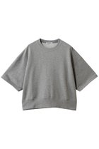 【スローン/SLOANE】のコットン裏毛 半袖ショート丈スウェット グレー|ID: prp329100004852731 ipo3291000000035922390