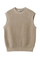 【スローン/SLOANE】の7G変形片畦編み コットン クルーネックベスト 人気、トレンドファッション・服の通販 founy(ファニー) ファッション Fashion レディースファッション Fashion for Women トップス・カットソー Cut & Sew Tops ニット Knit Tops & Sweaters ベスト&ジレ / 重ね着スタイル Vests & Gilets カジュアルプルオーバー・ニットトップス Pullovers & Knit Tops / Casual Pullovers 畦編みニット・テクスチャードトップス Ribbed Knit Sweaters / Textured Knit Tops 2026年 2026 シンプル Simple, Minimal デニム Denim, Jeans Material 夏 Summer 春 Spring S/S・春夏 SS, Spring/Summer, Warm Season 畦 Ribbed Knit 軽量 Lightweight, Ultra Light thumbnail ベージュ|ID: prp329100004852733 ipo3291000000035638709