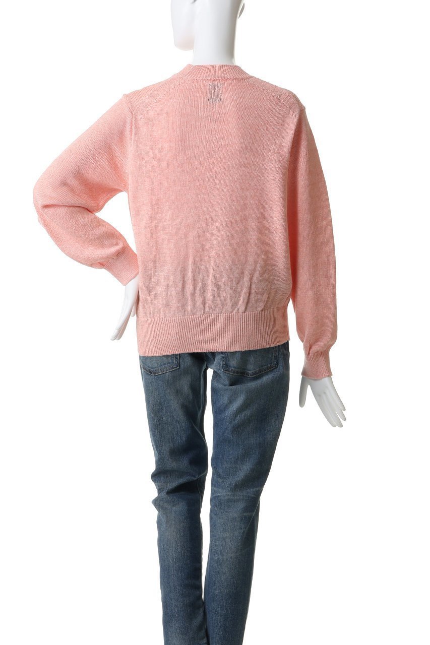 【バトナー/BATONER】のウォッシュドハイカウントリネン クルーネックニットプルオーバー 人気、トレンドファッション・服の通販 founy(ファニー) 　ファッション　Fashion　レディースファッション　Fashion for Women　トップス・カットソー　Cut & Sew Tops　ニット　Knit Tops & Sweaters　カジュアルプルオーバー・ニットトップス　Pullovers & Knit Tops / Casual Pullovers　2026年　2026　なめらか　Smooth, Silky Texture　シンプル　Simple, Minimal　センター　Center, Center Line　デニム　Denim, Jeans Material　プレーン　Plain, Simple　リネン　Linen, Linen Fabric　夏　Summer　春　Spring　S/S・春夏　SS, Spring/Summer, Warm Season　other-4|ID: prp329100004852736 ipo3291000000035707476