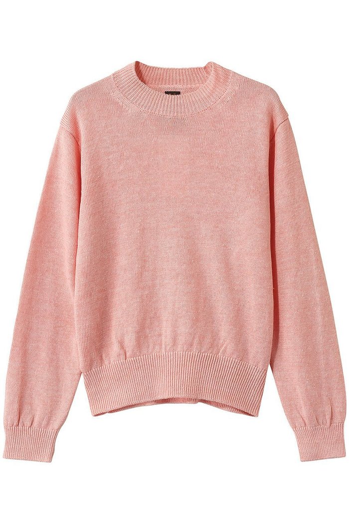 【バトナー/BATONER】のウォッシュドハイカウントリネン クルーネックニットプルオーバー インテリア・キッズ・メンズ・レディースファッション・服の通販 founy(ファニー) https://founy.com/ ファッション Fashion レディースファッション Fashion for Women トップス・カットソー Cut & Sew Tops ニット Knit Tops & Sweaters カジュアルプルオーバー・ニットトップス Pullovers & Knit Tops / Casual Pullovers 2026年 2026 なめらか Smooth, Silky Texture シンプル Simple, Minimal センター Center, Center Line デニム Denim, Jeans Material プレーン Plain, Simple リネン Linen, Linen Fabric 夏 Summer 春 Spring S/S・春夏 SS, Spring/Summer, Warm Season |ID: prp329100004852736 ipo3291000000036209546