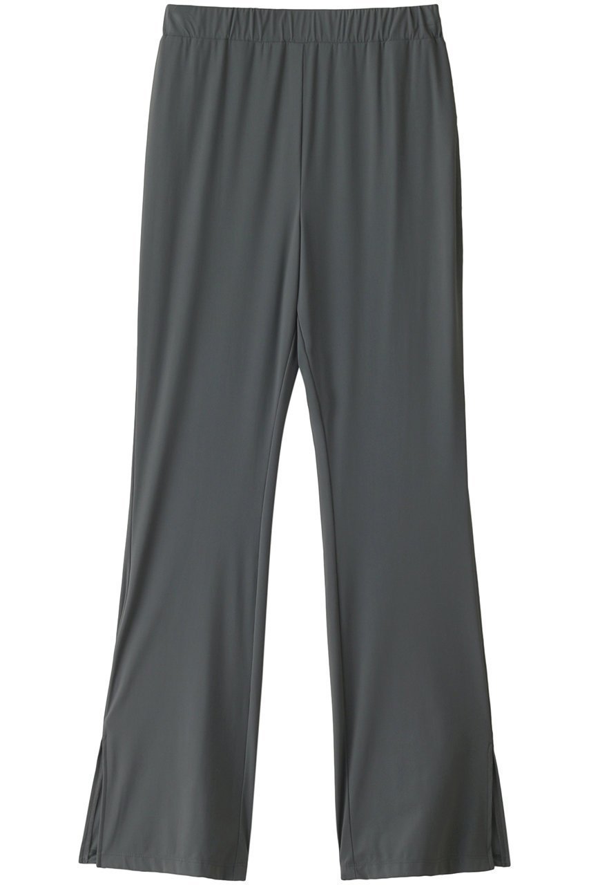 【スタニングルアー/STUNNING LURE】のスイムジャージフレアパンツ インテリア・キッズ・メンズ・レディースファッション・服の通販 founy(ファニー) 　ファッション　Fashion　レディースファッション　Fashion for Women　パンツ　Pants & Trousers　スリット　Slit, Slit Detail　フレア　Flare, Flared　夏　Summer　グレー|ID: prp329100004852741 ipo3291000000035638853