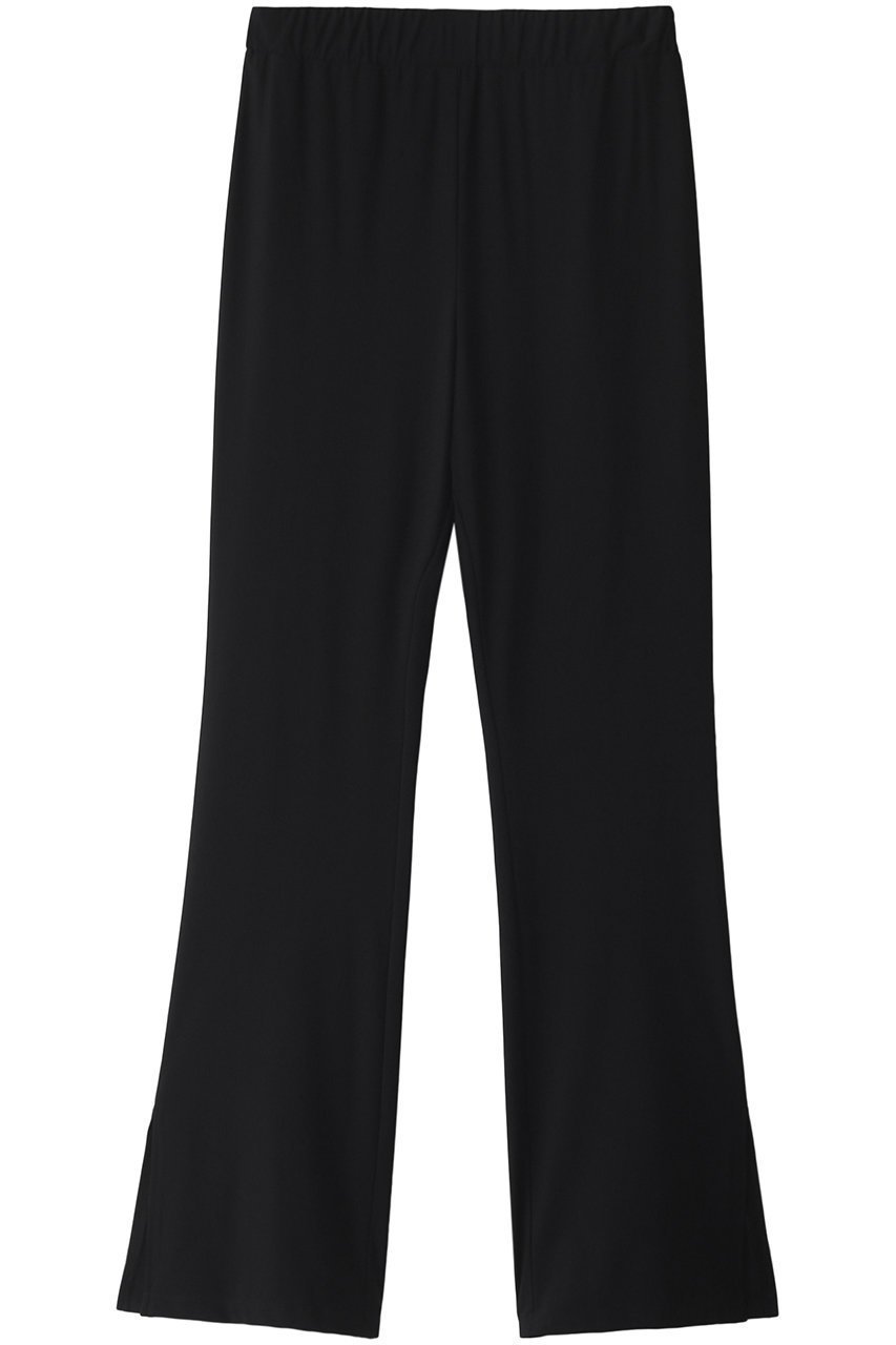 【スタニングルアー/STUNNING LURE】のスイムジャージフレアパンツ インテリア・キッズ・メンズ・レディースファッション・服の通販 founy(ファニー) 　ファッション　Fashion　レディースファッション　Fashion for Women　パンツ　Pants & Trousers　スリット　Slit, Slit Detail　フレア　Flare, Flared　夏　Summer　ブラック|ID: prp329100004852741 ipo3291000000035638854