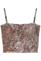 【スタニングルアー/STUNNING LURE】のクラッシュベロアビスチェ ピンクベージュ|ID: prp329100004852742 ipo3291000000035638887