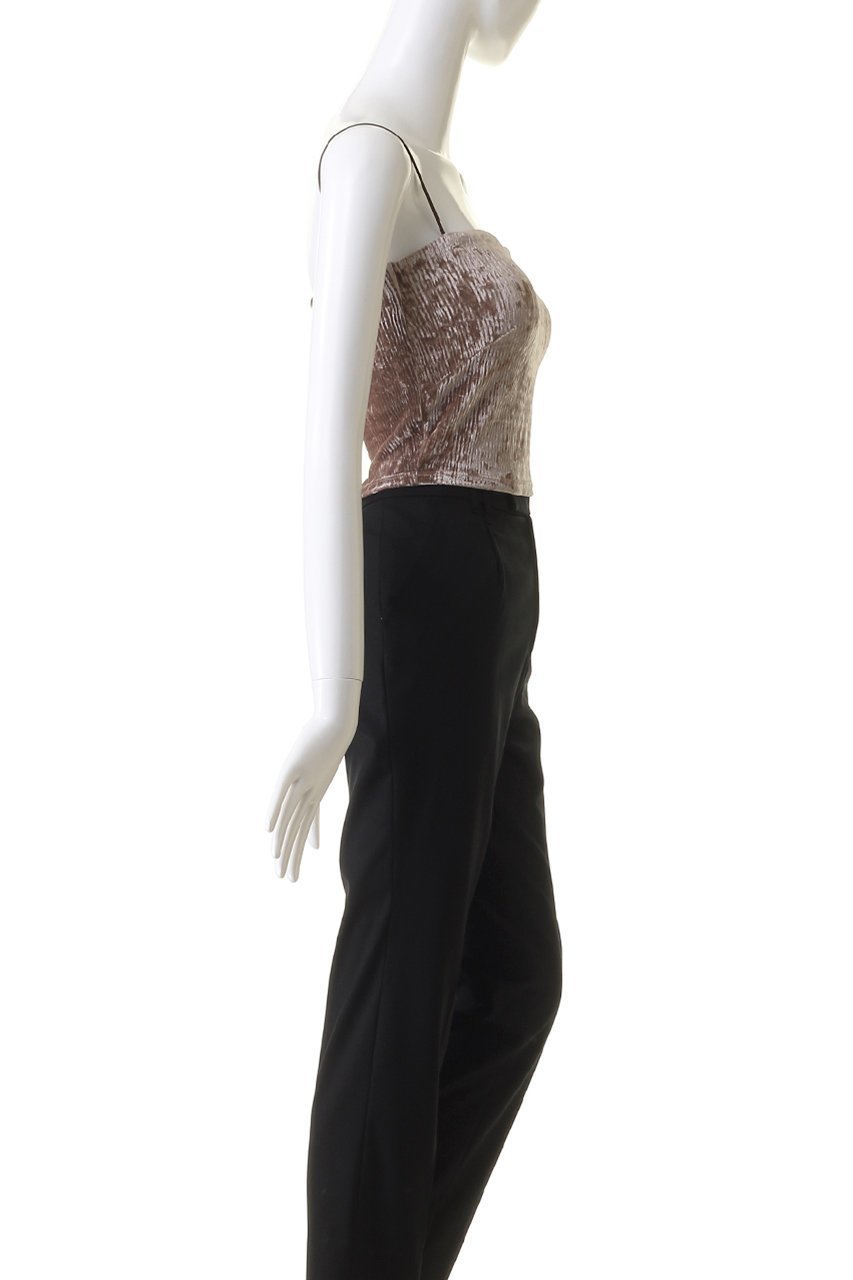 【スタニングルアー/STUNNING LURE】のクラッシュベロアビスチェ 人気、トレンドファッション・服の通販 founy(ファニー) 　ファッション　Fashion　レディースファッション　Fashion for Women　トップス・カットソー　Cut & Sew Tops　キャミソール&ノースリーブ　Camisoles & Sleeveless Tops　シャツ・ブラウス・オフィスカジュアル　Elegant Blouses & Button-Ups　ロングTシャツ・Tシャツ　Longline T-Shirts & Tees　カットソー・ベーシックTシャツ　Cut-and-Sewn Tops / Stretch Tees & Basics　ベロアトップス　Velour Tops / Velvet-Look Items　ビスチェ　Bustiers & Corset Tops / Layered Bustier Style　キャミソール　Camisole, Spaghetti Strap Top　クラッシュ　Distressed, Crashed Style　ストレッチ　Stretch, Stretchy Fabric　タンク　Tank Top, Sleeveless Top　フィット　Fit, Slim Fit　プリーツ　Pleats, Pleated　ベロア　Velour, Soft Velvet　秋　Autumn　other-3|ID: prp329100004852742 ipo3291000000035638890