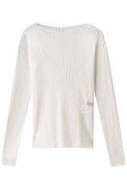 【スタニングルアー/STUNNING LURE】のシアーリブボートネックプルオーバー 人気、トレンドファッション・服の通販 founy(ファニー) ファッション Fashion レディースファッション Fashion for Women トップス・カットソー Cut & Sew Tops シャツ・ブラウス・オフィスカジュアル Elegant Blouses & Button-Ups ロングTシャツ・Tシャツ Longline T-Shirts & Tees カジュアルプルオーバー・ニットトップス Pullovers & Knit Tops / Casual Pullovers カットソー・ベーシックTシャツ Cut-and-Sewn Tops / Stretch Tees & Basics シアー Sheer, See-Through スリーブ Sleeve, Long Sleeve / Short Sleeve トレンド Trend, Trending Now ロング Long, Long-Length thumbnail オフホワイト|ID: prp329100004852743 ipo3291000000035638904