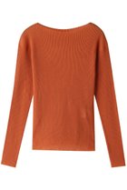 【スタニングルアー/STUNNING LURE】のシアーリブボートネックプルオーバー 人気、トレンドファッション・服の通販 founy(ファニー) ファッション Fashion レディースファッション Fashion for Women トップス・カットソー Cut & Sew Tops シャツ・ブラウス・オフィスカジュアル Elegant Blouses & Button-Ups ロングTシャツ・Tシャツ Longline T-Shirts & Tees カジュアルプルオーバー・ニットトップス Pullovers & Knit Tops / Casual Pullovers カットソー・ベーシックTシャツ Cut-and-Sewn Tops / Stretch Tees & Basics シアー Sheer, See-Through スリーブ Sleeve, Long Sleeve / Short Sleeve トレンド Trend, Trending Now ロング Long, Long-Length thumbnail オレンジ|ID: prp329100004852743 ipo3291000000035638905