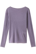 【スタニングルアー/STUNNING LURE】のシアーリブボートネックプルオーバー 人気、トレンドファッション・服の通販 founy(ファニー) ファッション Fashion レディースファッション Fashion for Women トップス・カットソー Cut & Sew Tops シャツ・ブラウス・オフィスカジュアル Elegant Blouses & Button-Ups ロングTシャツ・Tシャツ Longline T-Shirts & Tees カジュアルプルオーバー・ニットトップス Pullovers & Knit Tops / Casual Pullovers カットソー・ベーシックTシャツ Cut-and-Sewn Tops / Stretch Tees & Basics シアー Sheer, See-Through スリーブ Sleeve, Long Sleeve / Short Sleeve トレンド Trend, Trending Now ロング Long, Long-Length thumbnail パープル|ID: prp329100004852743 ipo3291000000035638906