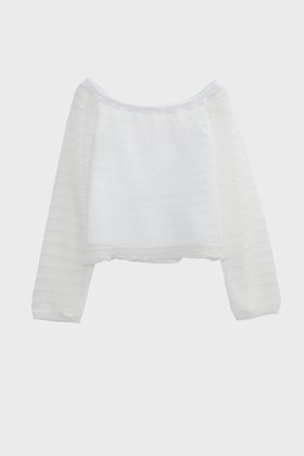 【スタニングルアー/STUNNING LURE】のオフショルダートップス 人気、トレンドファッション・服の通販 founy(ファニー) ファッション Fashion レディースファッション Fashion for Women トップス・カットソー Cut & Sew Tops シャツ・ブラウス・オフィスカジュアル Elegant Blouses & Button-Ups オフショルダー トップス Off-Shoulder Tops / Bardot Style Tops おすすめ Recommended / Our Picks シアー Sheer, See-Through シャーリング Shirring, Ruched スリーブ Sleeve, Long Sleeve / Short Sleeve デニム Denim, Jeans Material トレンド Trend, Trending Now ロング Long, Long-Length ワイド Wide, Wide Fit |ID:prp329100004852744