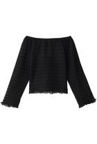 【スタニングルアー/STUNNING LURE】のオフショルダートップス ブラック|ID: prp329100004852744 ipo3291000000035638954