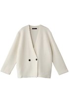 【スタニングルアー/STUNNING LURE】のパイルニットジャケット 人気、トレンドファッション・服の通販 founy(ファニー) ファッション Fashion レディースファッション Fashion for Women アウター Coat / Outerwear Collection レディースジャケット・軽アウター Jackets シンプル Simple, Minimal ジャケット Jacket, Outerwear thumbnail オフホワイト|ID: prp329100004852745 ipo3291000000035638962