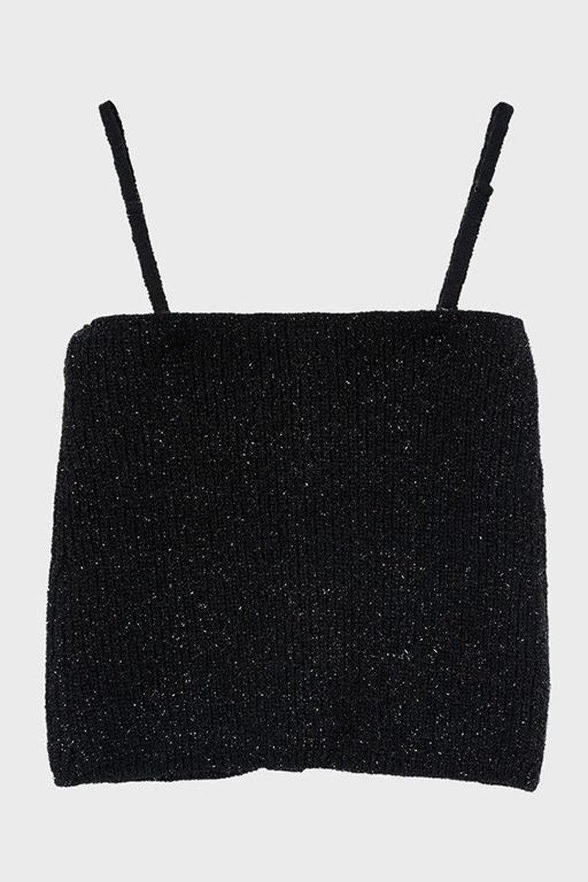 【スタニングルアー/STUNNING LURE】のラメビスチェ インテリア・キッズ・メンズ・レディースファッション・服の通販 founy(ファニー) 　ファッション　Fashion　レディースファッション　Fashion for Women　トップス・カットソー　Cut & Sew Tops　ニット　Knit Tops & Sweaters　カジュアルプルオーバー・ニットトップス　Pullovers & Knit Tops / Casual Pullovers　ビスチェ　Bustiers & Corset Tops / Layered Bustier Style　フィット　Fit, Slim Fit　フェザーヤーン　Feather Yarn, Fluffy Yarn　ブラック|ID: prp329100004852748 ipo3291000000035639046