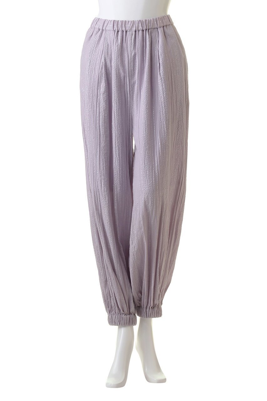 【スタニングルアー/STUNNING LURE】のストライプギャザーパンツ 人気、トレンドファッション・服の通販 founy(ファニー) 　ファッション　Fashion　レディースファッション　Fashion for Women　パンツ　Pants & Trousers　なめらか　Smooth, Silky Texture　ギャザー　Gathered, Ruffled　ストライプ　Stripe, Striped Pattern　バランス　Balance, Style Balance　other-2|ID: prp329100004852750 ipo3291000000035639095