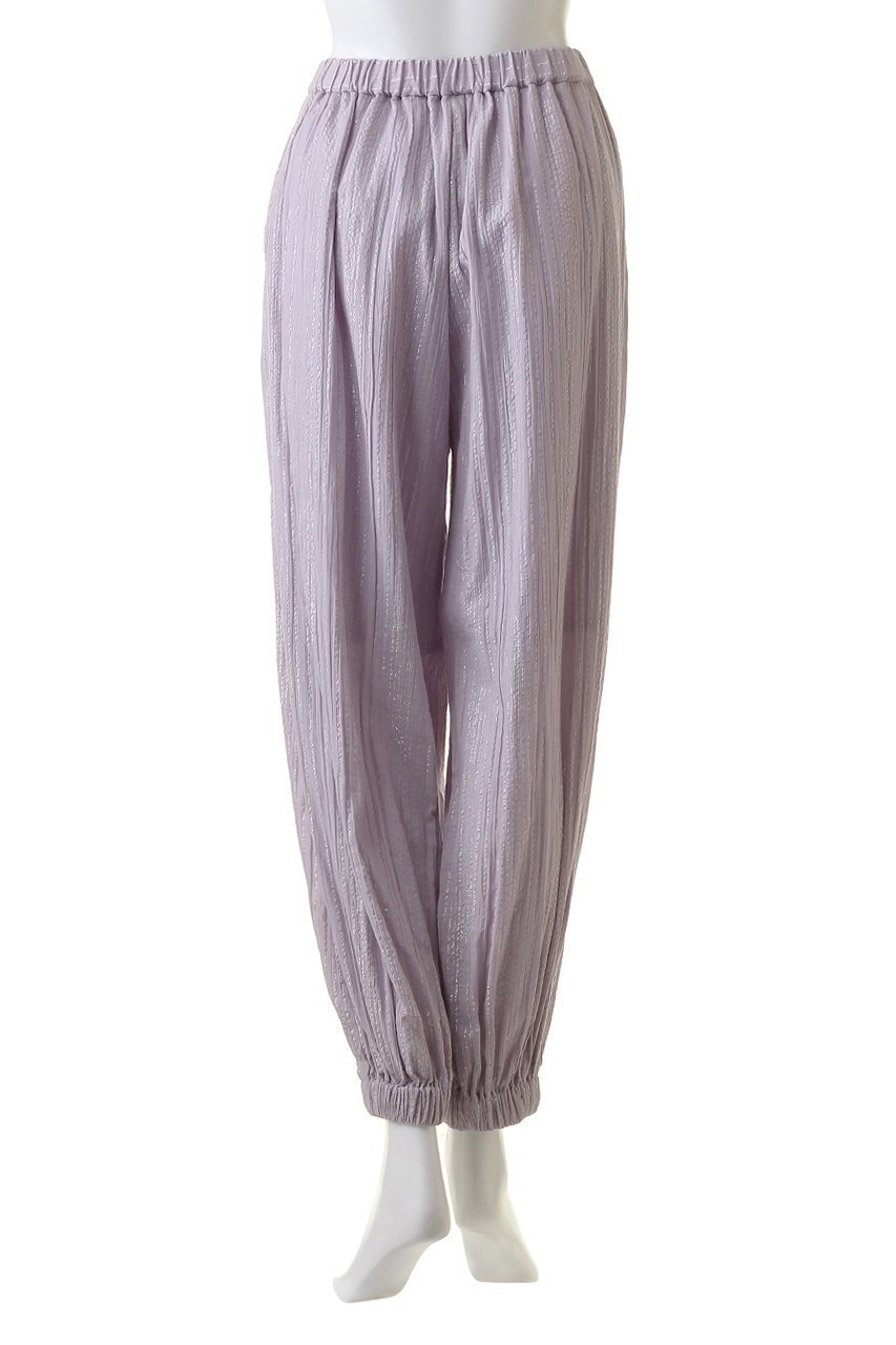 【スタニングルアー/STUNNING LURE】のストライプギャザーパンツ 人気、トレンドファッション・服の通販 founy(ファニー) 　ファッション　Fashion　レディースファッション　Fashion for Women　パンツ　Pants & Trousers　なめらか　Smooth, Silky Texture　ギャザー　Gathered, Ruffled　ストライプ　Stripe, Striped Pattern　バランス　Balance, Style Balance　other-4|ID: prp329100004852750 ipo3291000000035639097