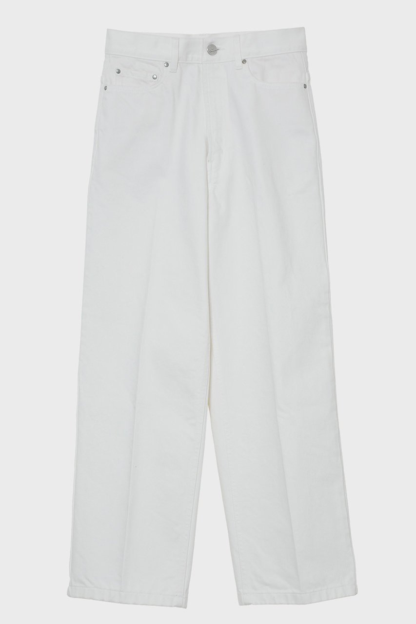 【スタニングルアー/STUNNING LURE】のハイライズストレートデニム インテリア・キッズ・メンズ・レディースファッション・服の通販 founy(ファニー) 　ファッション　Fashion　レディースファッション　Fashion for Women　パンツ　Pants & Trousers　デニムパンツ・ジーンズ・美脚デニム　Denim Jeans & Pants　サンダル　Sandals, Summer Shoes　ストレート　Straight, Straight Cut　スニーカー　Sneakers, Trainers　センター　Center, Center Line　デニム　Denim, Jeans Material　フラット　Flat, Flat Shoes　ホワイト|ID: prp329100004852751 ipo3291000000035639103