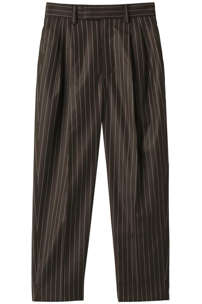【スタニングルアー/STUNNING LURE】のチンツクリンパンツ インテリア・キッズ・メンズ・レディースファッション・服の通販 founy(ファニー) 　ファッション　Fashion　レディースファッション　Fashion for Women　パンツ　Pants & Trousers　エレガント 上品　Elegant　定番　Standard, Basic Item　ダークブラウン(ストライプ)|ID: prp329100004852755 ipo3291000000035639187