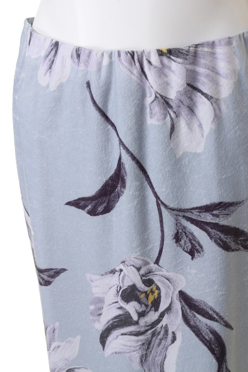 【スタニングルアー/STUNNING LURE】のフローラルベロアバルーンスカート 人気、トレンドファッション・服の通販 founy(ファニー) 　ファッション　Fashion　レディースファッション　Fashion for Women　スカート　Skirts　ロングスカート　Long Skirts / Maxi & Midi Skirts　スリット　Slit, Slit Detail　バルーン　Balloon, Balloon Silhouette　ベロア　Velour, Soft Velvet　ロング　Long, Long-Length　夏　Summer　春　Spring　S/S・春夏　SS, Spring/Summer, Warm Season　other-5|ID: prp329100004852760 ipo3291000000035639240