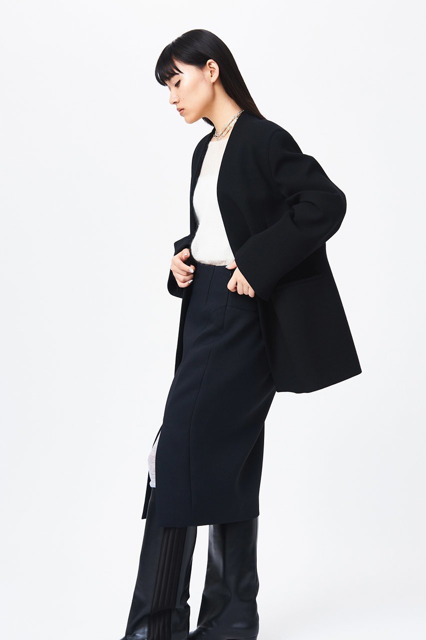 【スタニングルアー/STUNNING LURE】のジョーゼットタイトスカート 人気、トレンドファッション・服の通販 founy(ファニー) 　ファッション　Fashion　レディースファッション　Fashion for Women　スカート　Skirts　コンパクト　Compact, Small Size　ジョーゼット　Georgette, Semi-Sheer Fabric　タイトスカート　Pencil Skirt, Tight Skirt　フォルム　Silhouette, Form　エレガント 上品　Elegant　ビジネス 仕事 通勤　Business / Work / Commuting　other-7|ID: prp329100004852761 ipo3291000000035639263