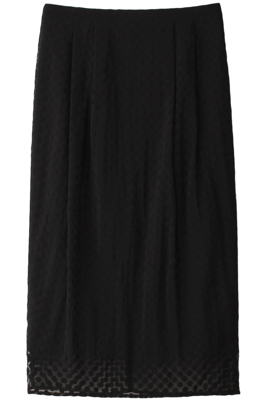 【スタニングルアー/STUNNING LURE】のシアードットタイトスカート インテリア・キッズ・メンズ・レディースファッション・服の通販 founy(ファニー) 　ファッション　Fashion　レディースファッション　Fashion for Women　スカート　Skirts　シアー　Sheer, See-Through　シフォン　Chiffon, Lightweight Fabric　ドット　Polka Dot, Dot Pattern　パーティ　Party, Party Style　フェミニン　Feminine, Girly　ブラック|ID: prp329100004852762 ipo3291000000035639273