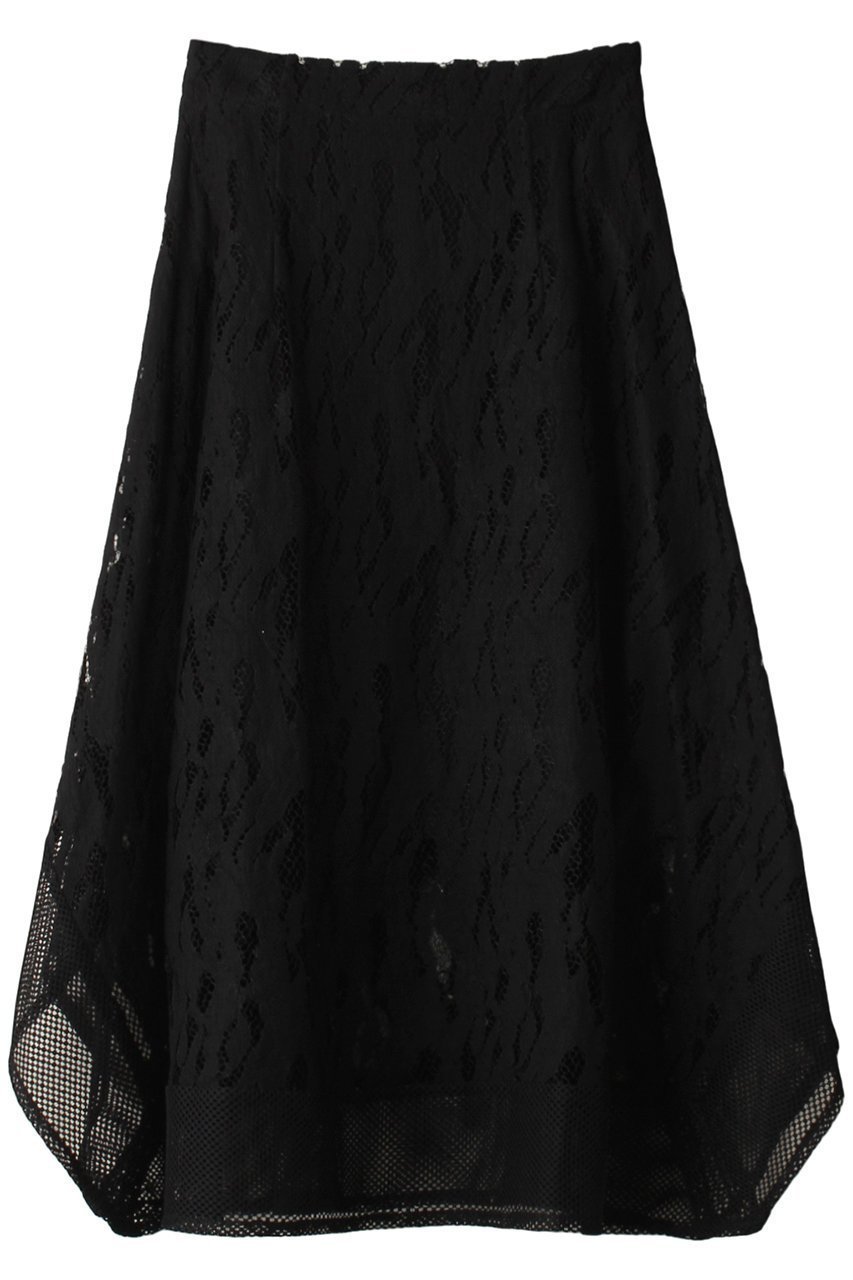 【スタニングルアー/STUNNING LURE】のタッセルレースフレアスカート インテリア・キッズ・メンズ・レディースファッション・服の通販 founy(ファニー) 　ファッション　Fashion　レディースファッション　Fashion for Women　スカート　Skirts　Aライン・フレアスカート　A-Line & Flared Skirts　ロングスカート　Long Skirts / Maxi & Midi Skirts　おすすめ　Recommended / Our Picks　カットソー　Cut and Sewn Top　シアー　Sheer, See-Through　パーティ　Party, Party Style　フレア　Flare, Flared　メッシュ　Mesh, Net Fabric　レース　Lace, Lace Fabric　ロング　Long, Long-Length　ブラック|ID: prp329100004852763 ipo3291000000035639283