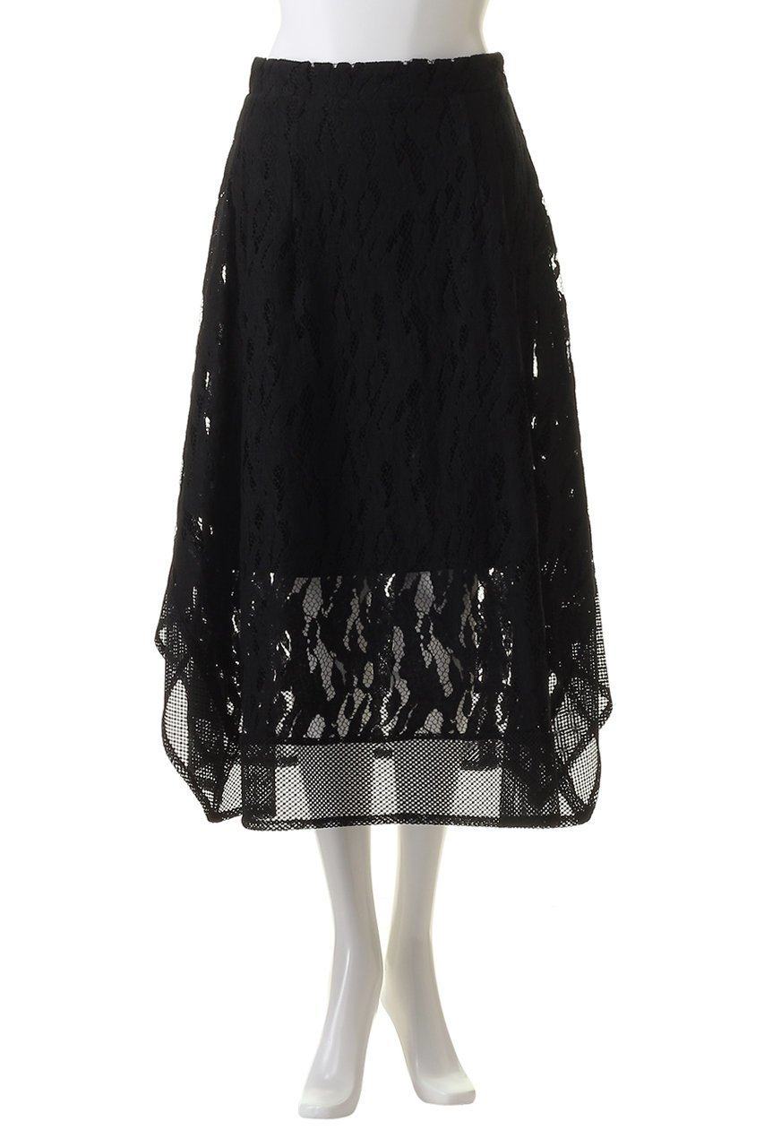 【スタニングルアー/STUNNING LURE】のタッセルレースフレアスカート 人気、トレンドファッション・服の通販 founy(ファニー) 　ファッション　Fashion　レディースファッション　Fashion for Women　スカート　Skirts　Aライン・フレアスカート　A-Line & Flared Skirts　ロングスカート　Long Skirts / Maxi & Midi Skirts　おすすめ　Recommended / Our Picks　カットソー　Cut and Sewn Top　シアー　Sheer, See-Through　パーティ　Party, Party Style　フレア　Flare, Flared　メッシュ　Mesh, Net Fabric　レース　Lace, Lace Fabric　ロング　Long, Long-Length　other-2|ID: prp329100004852763 ipo3291000000035639284